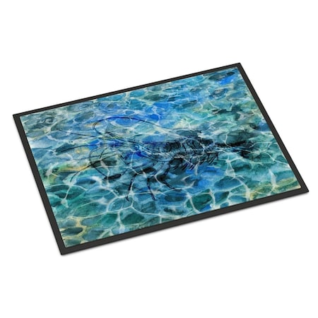 Carolines Treasures 18 x 27 in. Shrimp Under water Indoor or Outdoor Mat BB5359MAT